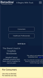 Mobile Screenshot of betadine.com